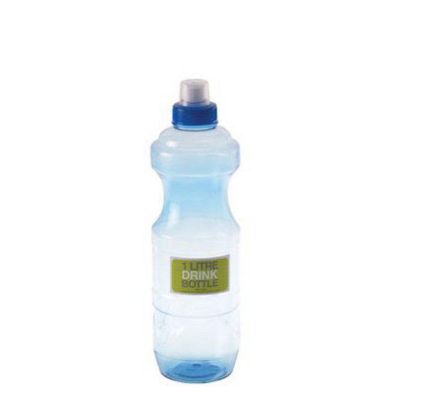 Water Bottle With Pull Up Top 1L