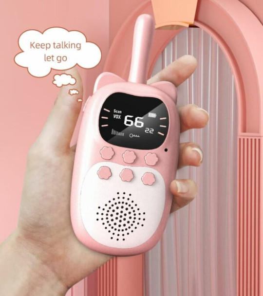 Children’s Walkie Talkie With LED Light