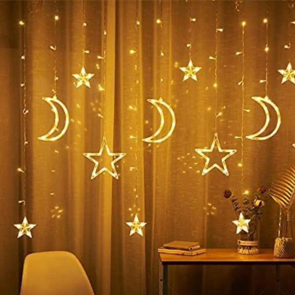 Moon & Star Curtain Light