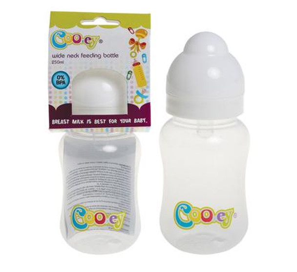 Cooey Feeding Bottle With Wide Neck 250ml