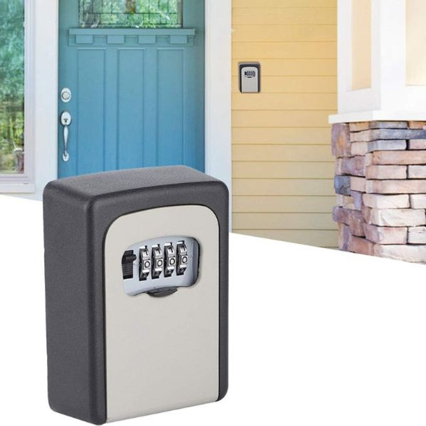 Wall Mounted Key Lock Safe with Password