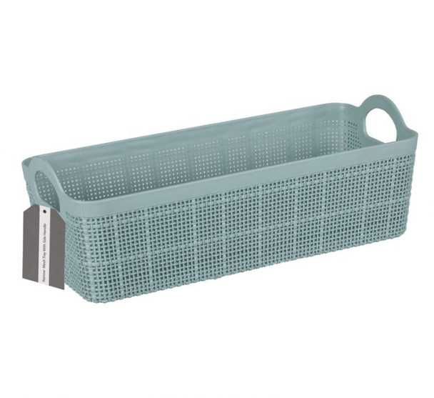 Basket Pl 27x11x9cm Mesh