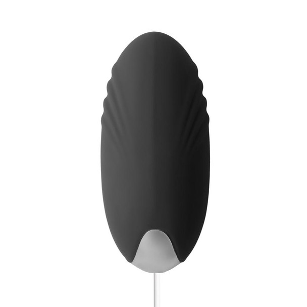 20 Speed Silicone Vibrating Egg - Black