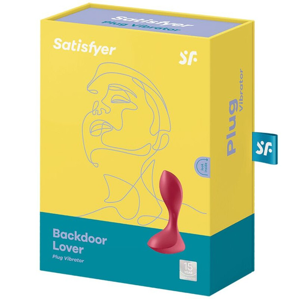 SATISFYER - Backdoor Lover Vibrating Plug