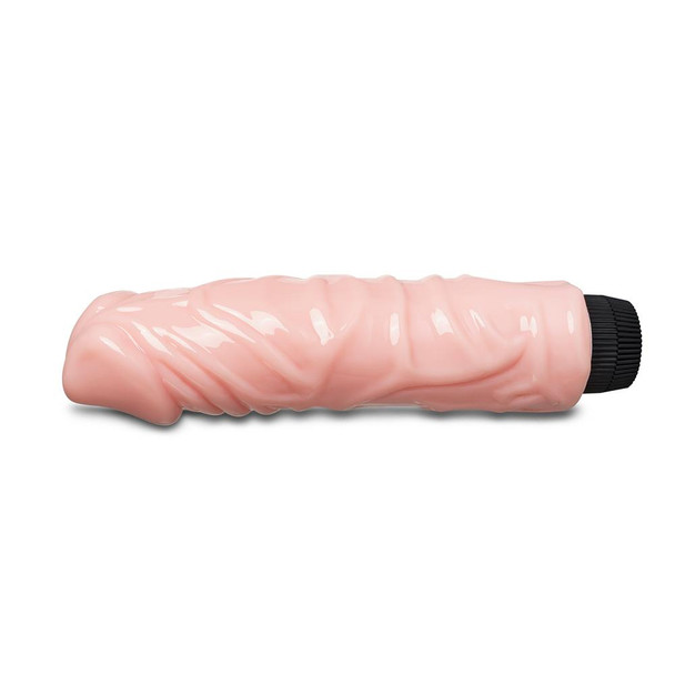 Fat Realistic Penis Vibrator 22CM - Flesh