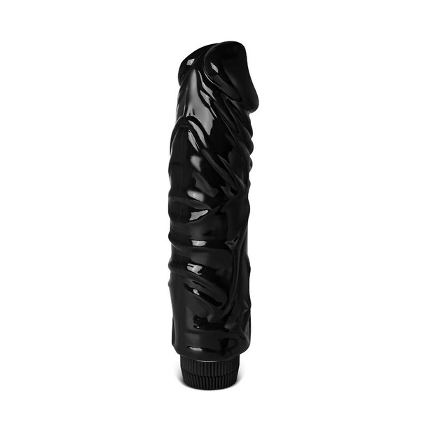 Fat Realistic Penis Vibrator 22CM - Black