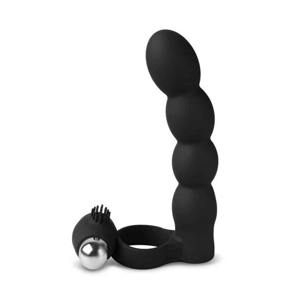 7 Speed Silicone Vibrating Ring with Beads