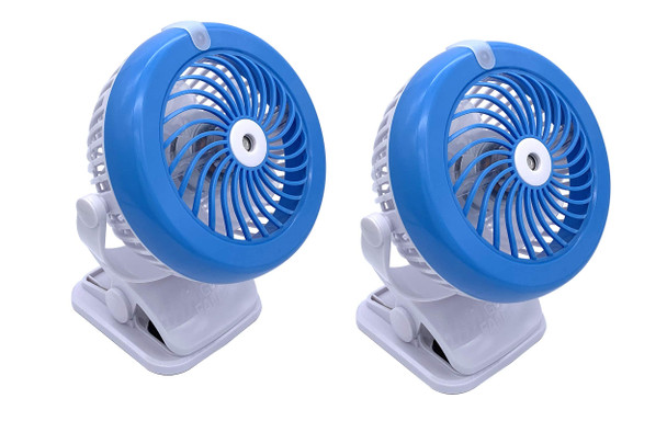 Cordless Mist Fan with Clip