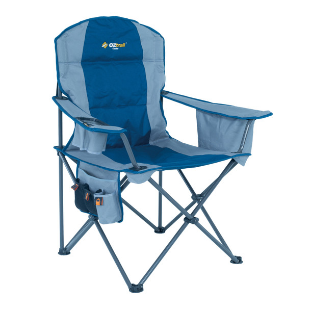 OZtrail Cooler Arm Chair- Blue