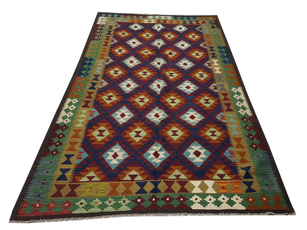 Fine Afghan Maimana Kilim 290 X 191cm