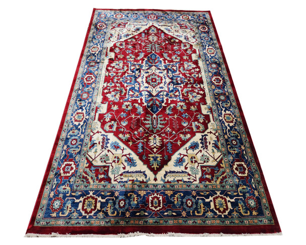 Kazac design red Machine carpet 230 x 160 cm