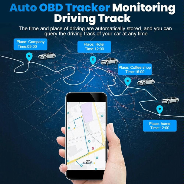 2G OBD GPS Real-time Car Track Location Tracker