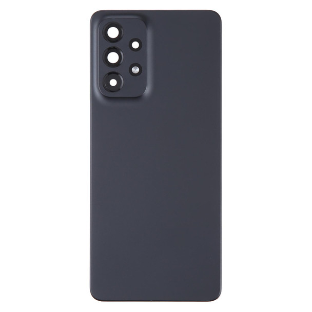 For Samsung Galaxy A33 5G SM-A336B Original Battery Back Cover with Camera Lens Cover(Black)