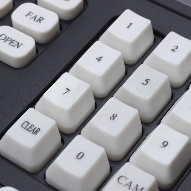 8003H Analog Coaxial Dome Control Keyboard RS485 PTZ, Specification:3 Axis(UK Plug)