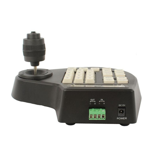 8003H Analog Coaxial Dome Control Keyboard RS485 PTZ, Specification:3 Axis(UK Plug)