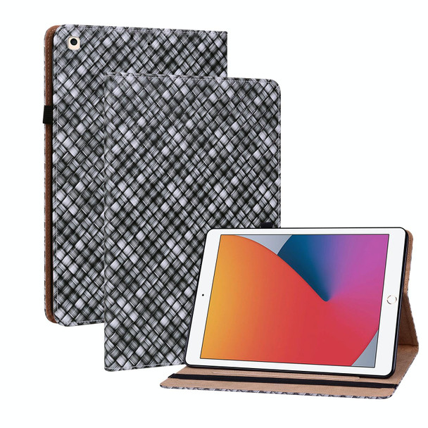 Color Weave Smart Leatherette Tablet Case - iPad 10.2 2019/Air 2019/10.5/10.2 2020/2021(Black)