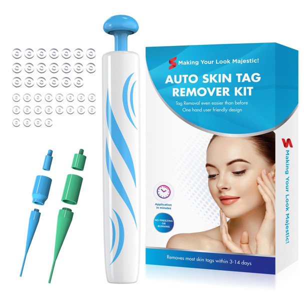 2 IN 1 Auto Skin Tag Remover Device Adult Mole Wart Remover Face Care Beauty Tools