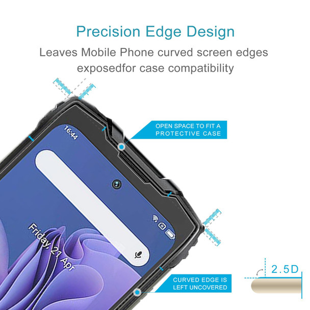 For Blackview BV9300 10pcs 0.26mm 9H 2.5D Tempered Glass Film