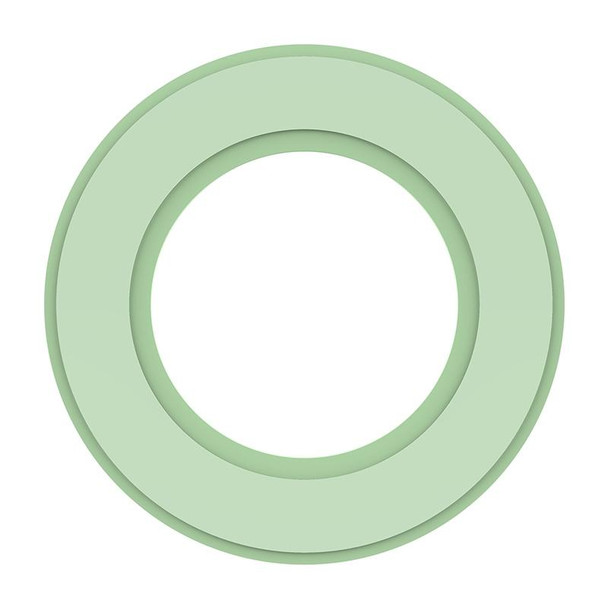 2 PCS NILLKIN Portable PU Leatherette Magnetic Ring Sticker (Green)