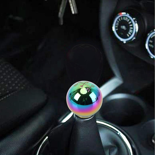 Universal Ball Shape Car Gear Shift Knob Modified Car Gear Shift Knob 5 Speed Manual Auto Transmission Shift Lever Knob Colorful Gear Knobs