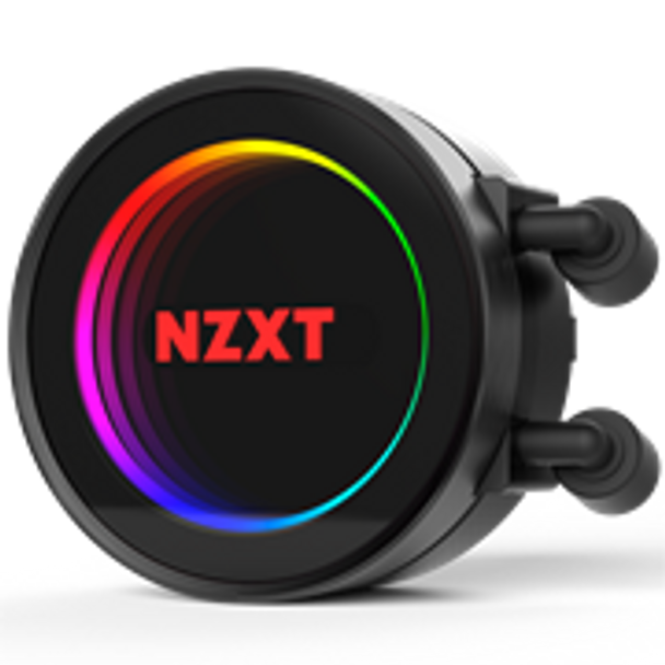 NZXT Kraken X62 RL-KRX62-02 280mm All-In-One Water Liquid CPU Cooling with Controlled RGB Lighting, Dual 140mm PWM Fans, 280mm Radiator, Micro-Fin Copper Cold Plate, Customizable RGB Lighting, Retail Box , 1 Year warranty