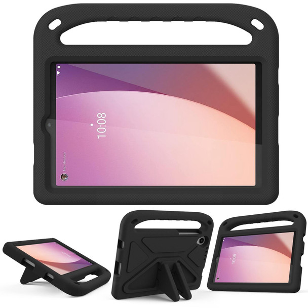 For Lenovo Tab M8 4th Gen Handle Portable EVA Shockproof Tablet Case(Black)
