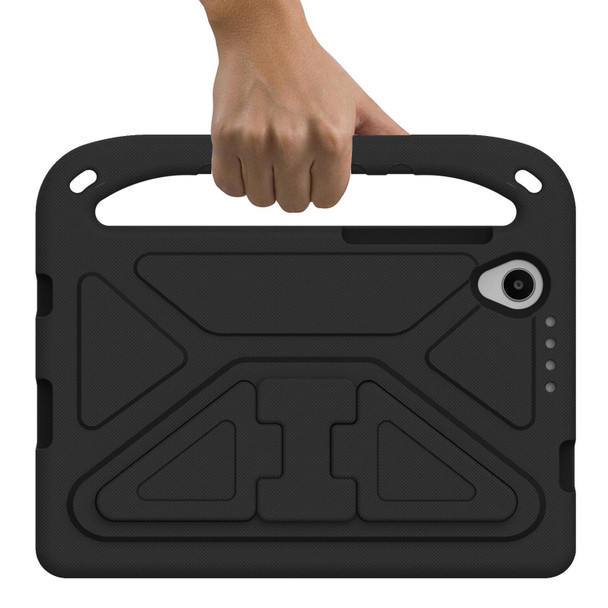 For Lenovo Tab M8 4th Gen Handle Portable EVA Shockproof Tablet Case(Black)