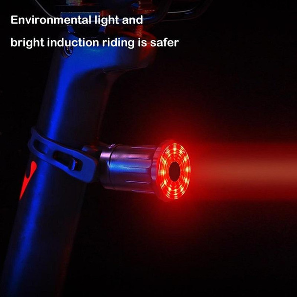 WEST BIKING Bicycle USB Charging Smart Brake Sensor Warning Tail Light(Sit Tube)