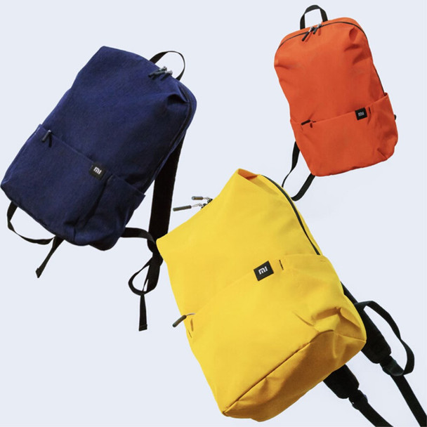 XIAOMI 10L Multi-functional Trendy Schoolbag Leisure Backpack - Black