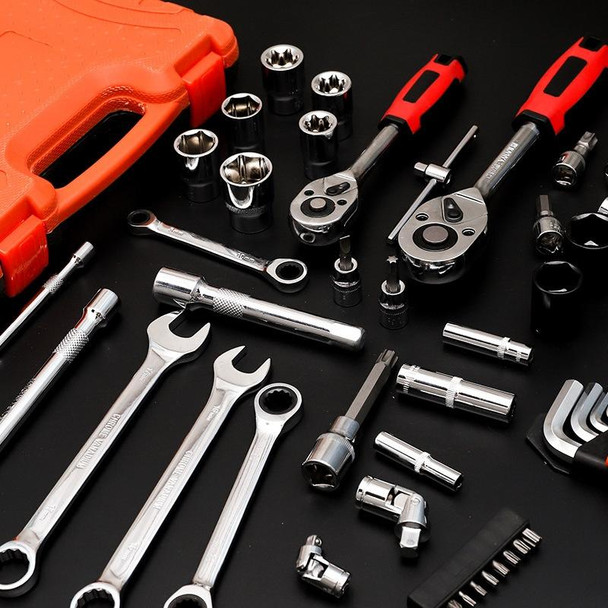 94 In 1 Multi-function Car Repair Combination Toolbox Ratchet Wrench Set