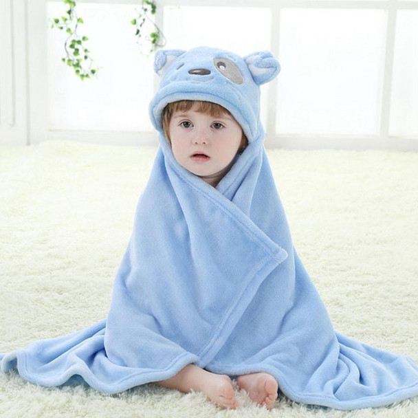 Baby Animal Shape Hooded Cape Bath Towel, Size:10075cm(Smiling Frog)