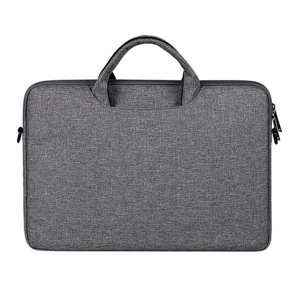 ST01S Waterproof Oxford Cloth Hidden Portable Strap One-shoulder Handbag for 15.6 inch Laptops (Dark Gray)