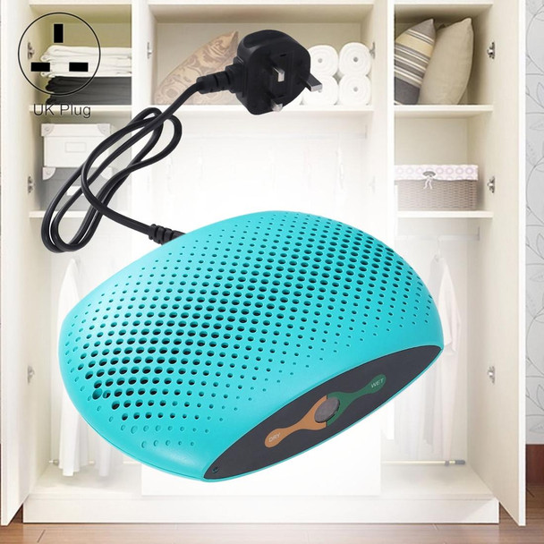 INVITOP Portable Household Wardrobe Piano Moisture-proof Dehumidifier Air Moisturizing Dryer Moisture Absorber, UK Plug (Green)