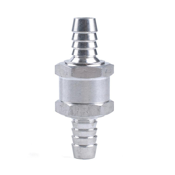 Car 8mm Aluminium Alloy Fuel Petrol One Way Non Return Check Valve