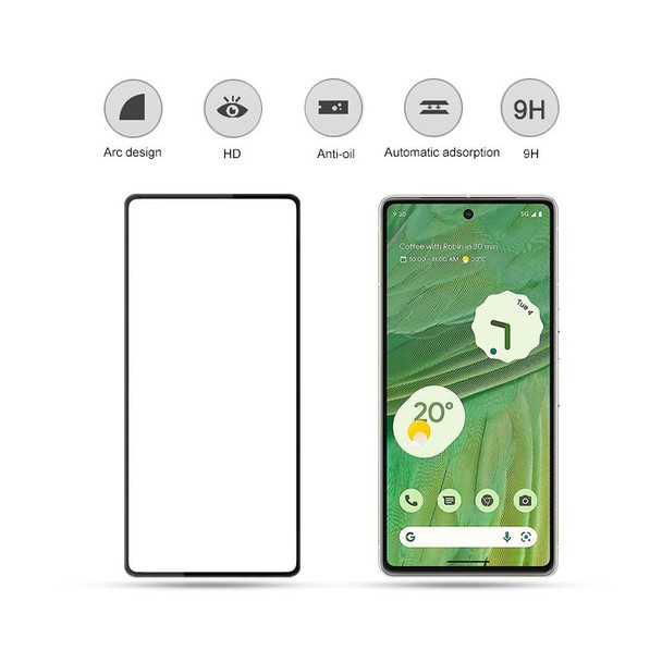 For Google Pixel 7 mocolo 2.5D Full Glue Full Tempered Glass Film