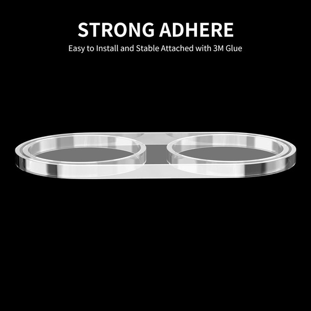 For Samsung Galaxy Z Flip5 2pcs ENKAY Hat-Prince 9H Rear Camera Lens Tempered Glass Film(Transparent)