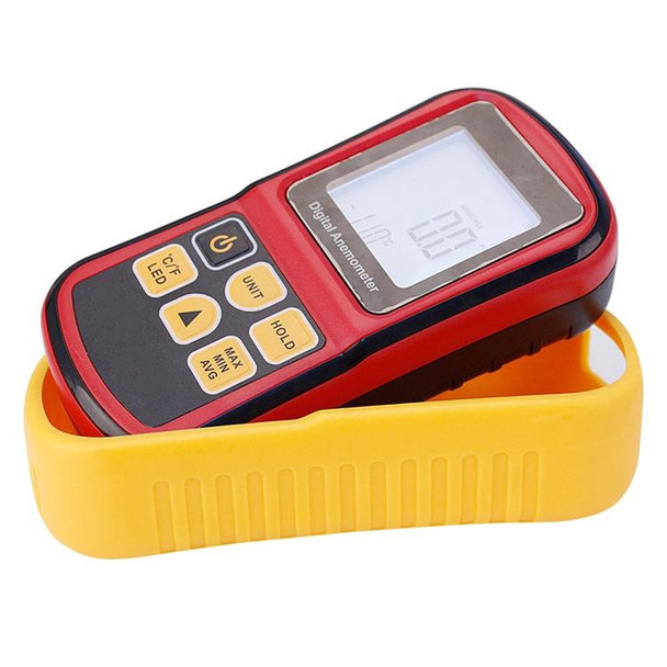 Digital Anemometer (Measurement items: Air Velocity, Air Temperature)(Red)