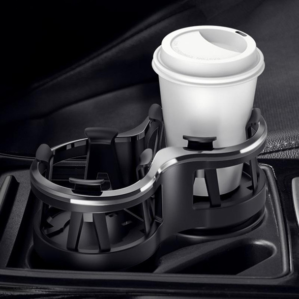 SHUNWEI SD-1038 Car Dual-Hole Water Cup Holder Cola Vacuum Flask Holder One - Two Beverage Holders