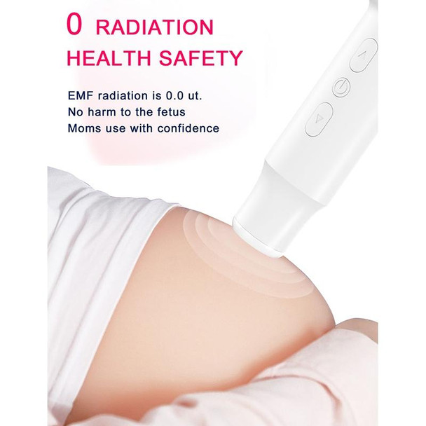 HD-T601 3.0MHz Fetal Doppler Baby Heart Rate Monitor(White)