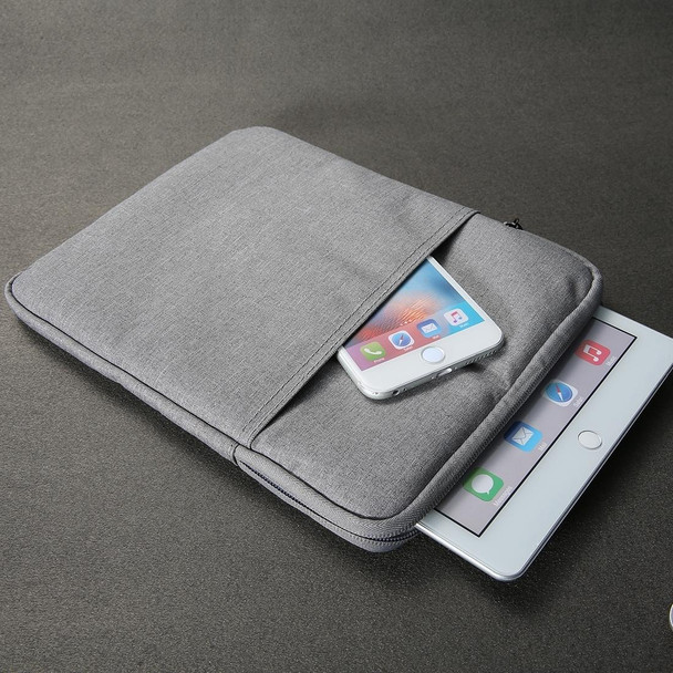 For iPad 10.2 2022 / 2021 / 2020 / 2019 Tablet PC Inner Package Case Pouch Bag(Light Grey)