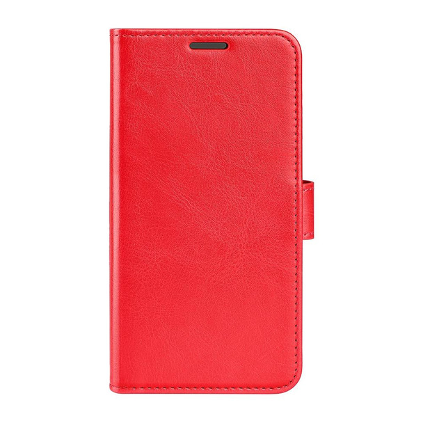 For OPPO A1 5G / A98 R64 Texture Horizontal Flip Leatherette Phone Case(Red)