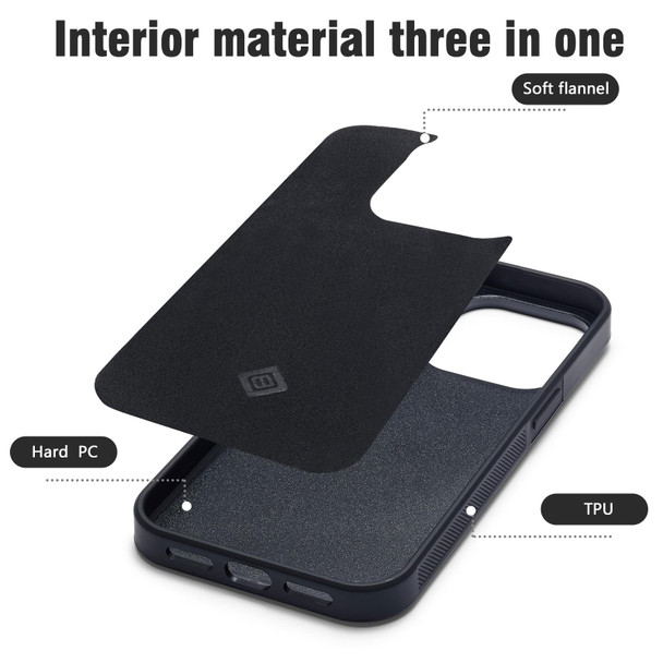 For Samsung Galaxy Note20 LC.IMEEKE 3 in 1 Carbon Fiber Texture Shockproof Phone Case(Black)