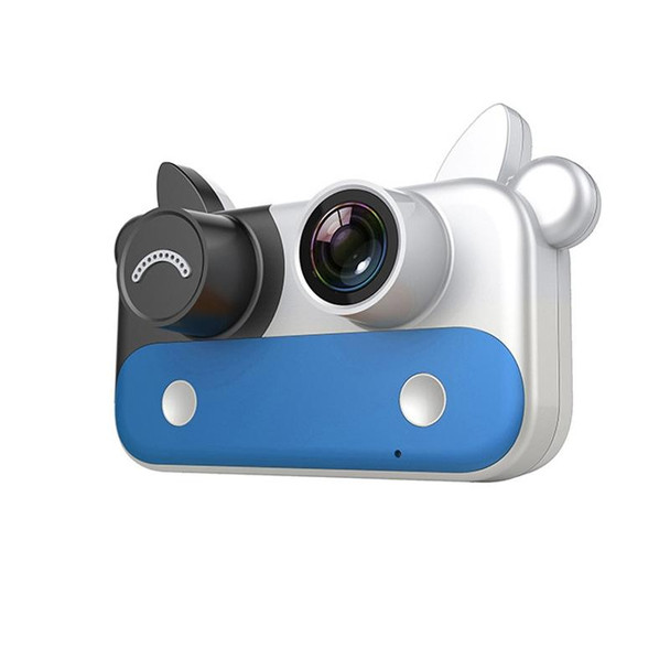 Cow WIFI Kids Camera Mini SLR Cartoon Digital Camera(Blue)