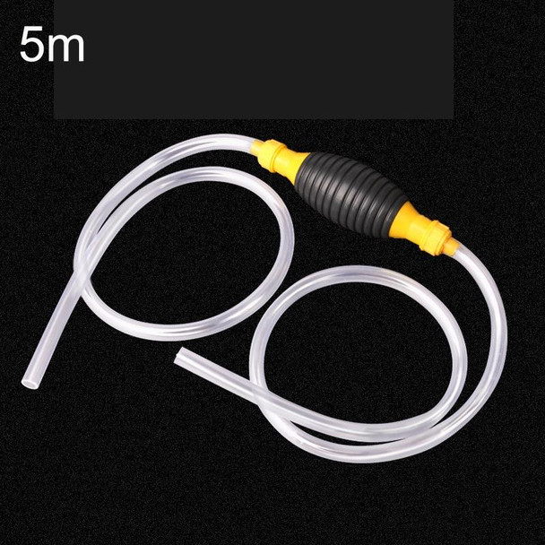 5m Car Motorcycle Oil Barrel Manual Oil Pump Self-Priming Large Flow Oil Suction