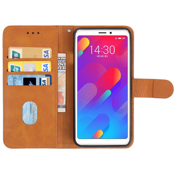 Leather Phone Case - Meizu V8 Pro(Brown)