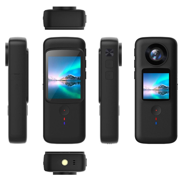 4K HD Touch Dual LCD Screen Handheld Sports Waterproof Camera Outdoor Anti-Shake Diving Camera(DLK-880Q)