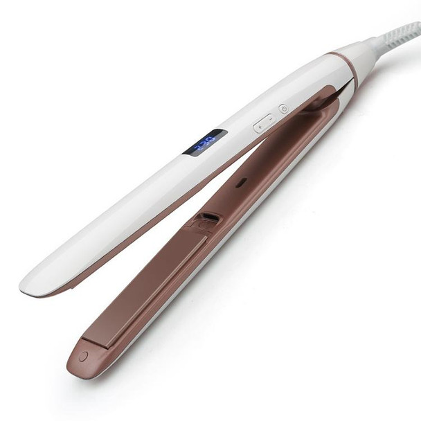 Hair Straightener Iron LED Display Ceramic Coating Plate Ionic Curling Iron, Plug Standard:EU