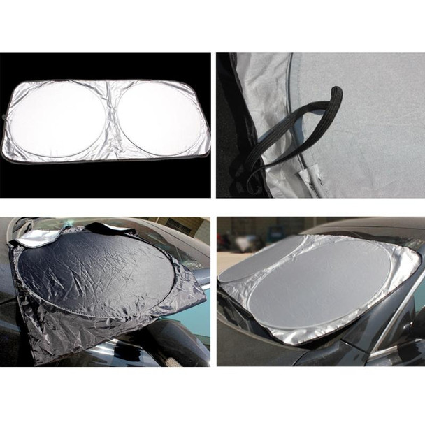 190x90cm Car Double Circle Sun Visor Heat Insulation Sun Protection Sun Block