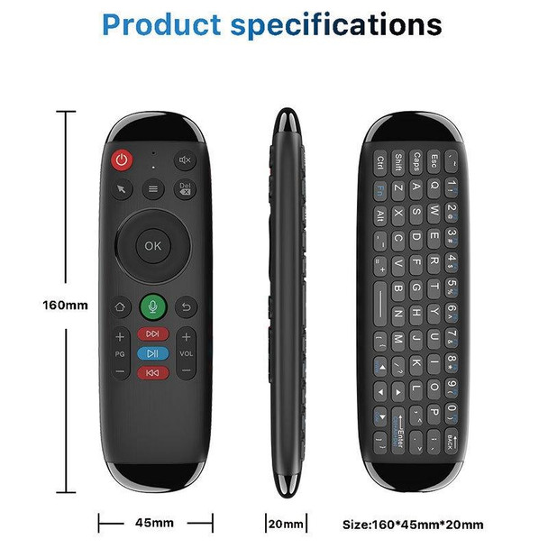 M6 For Home TV Box Smart TV 2.4G Wireless Smart Voice Function Remote Control Fly Mouse