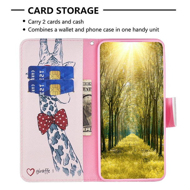 For OPPO A78 5G Colored Drawing Pattern Leatherette Phone Case(Deer)